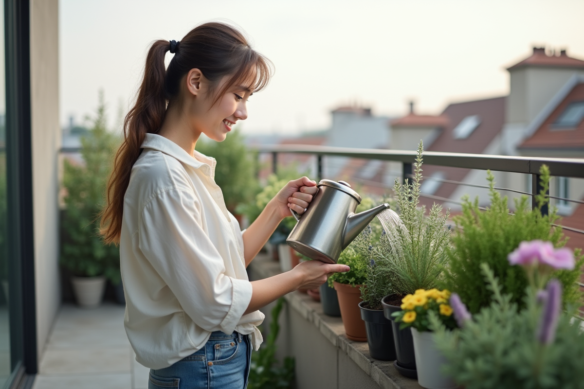Plantes nécessitant peu d’entretien idéales pour balcon : sélection des meilleures options